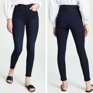 AYR - High Rise Skinny Jeans - Jaguar Legs (Dark Denim Wash) - Size 27